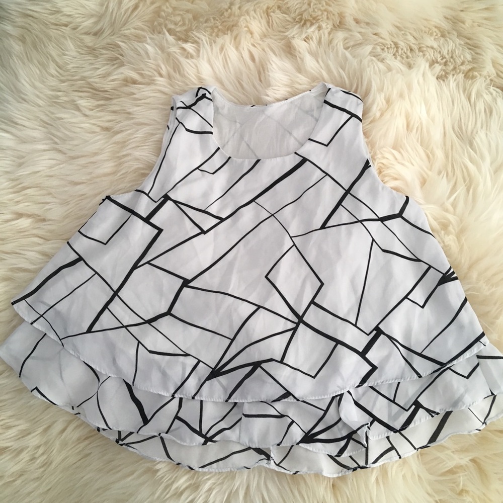 Cute flowy top
